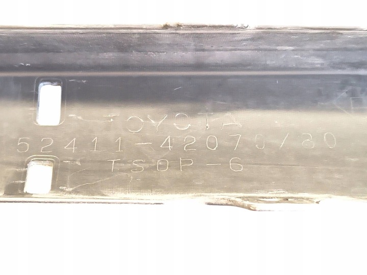 фото №13, Toyota rav4 iv рестайлинг 15-19 накладка бампера перед передняя 52411-42070