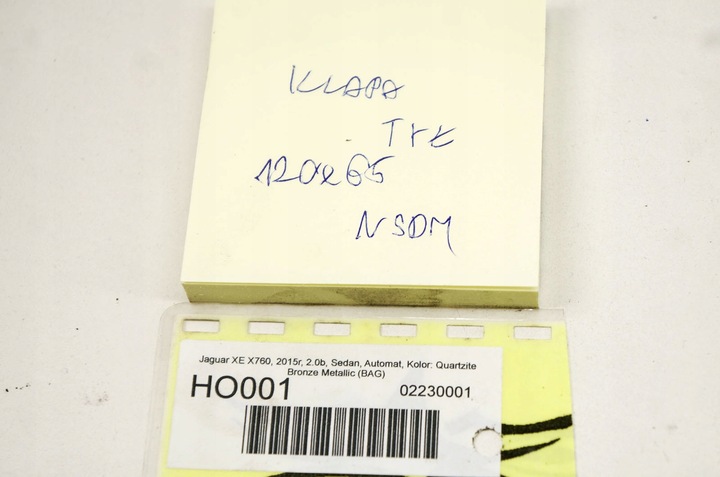 фото №6, Ho001 jaguar xe x760 кришка багажника bag