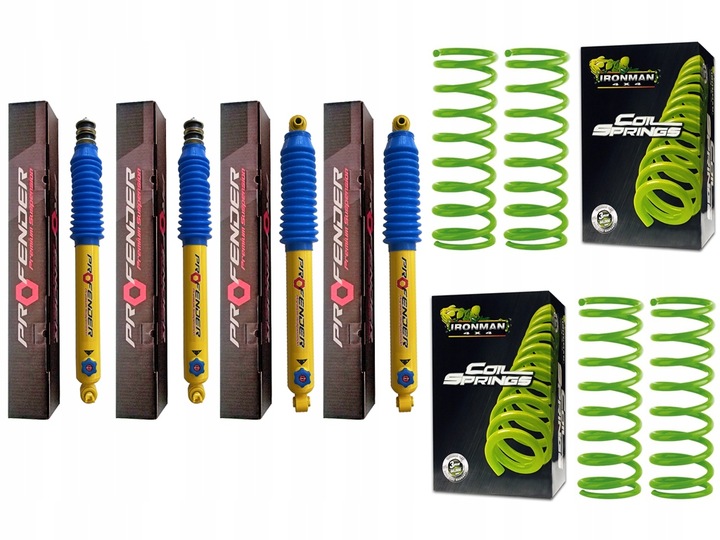 фото №1, Амортизаторы пружины +2'' jeep grand cherokee wj