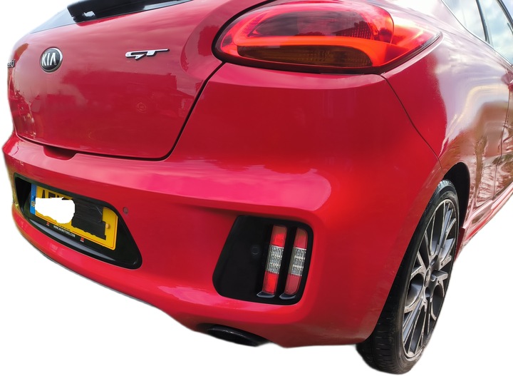 фото №1, Kia proceed pro ceed 2 ii gt 12- бампер зад задний pdc