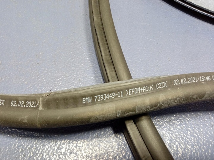 фото №3, Bmw ix3 g08 g01 прокладка дверь зад задних 7393449