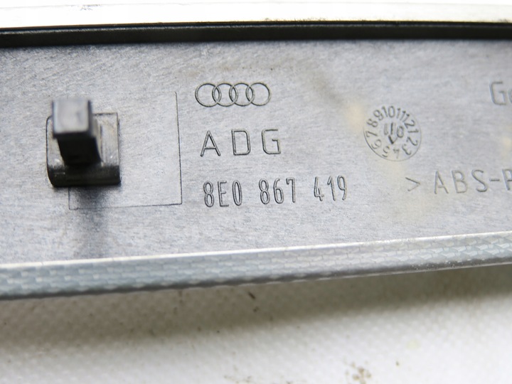 фото №14, Планки декори алюміній риб'яча łuska автомат audi a4 b6 b7 sedan універсал