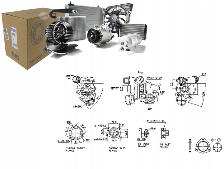 фото №1, Турбонагнетатель ds ds 4 citroen c4 c4 grand picasso i c4 grand picasso