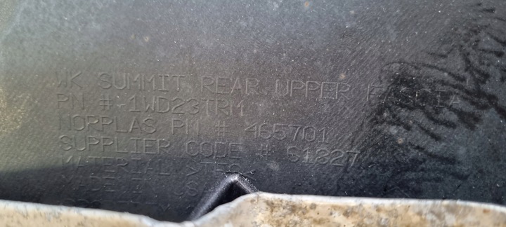 фото №15, Jeep grand cherokee wk2 рестайлинг summit 2014- бампер зад оригинал d252