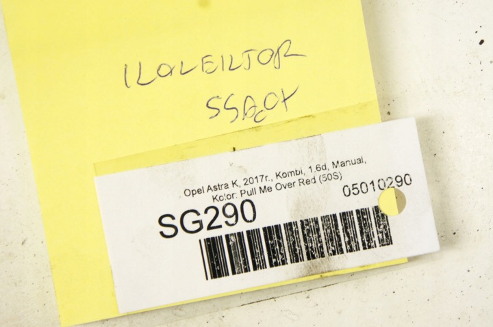 фото №7, Sg290 opel astra k 1.6d колектор впускний  55498493