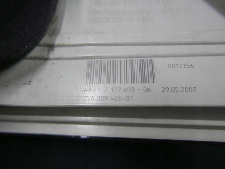 фото №8, Bmw e61 лампа задня ліва w крило лівий зад