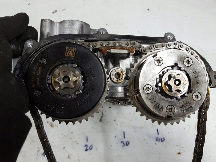 фото №6, Audi s5 8w a5 3.0 tfsi cwg крышка клапанов валы