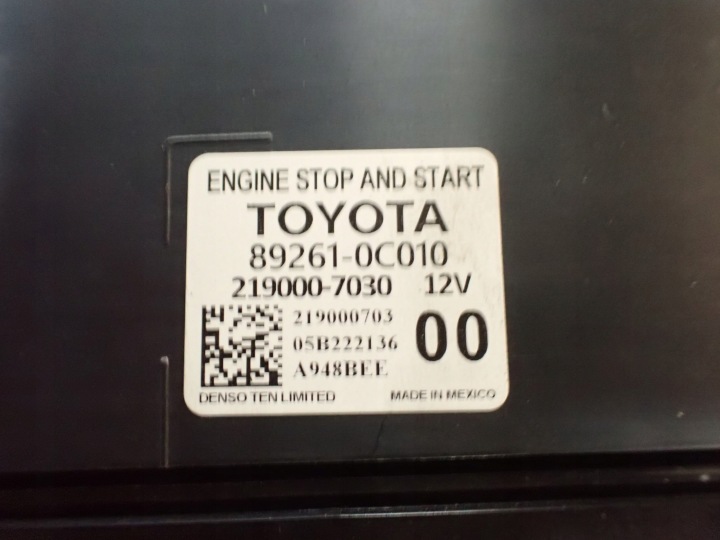 фото №14, Модуль блок керування двигуном (ecu) stop & start toyota tundra sequoia 2022-