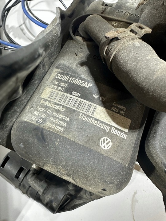 фото №5, Passat b6 b7 cc вебасто бензин kpl