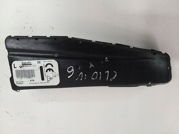 фото №1, Renault clio iv captur подушка сиденья подушка безопасности левая 12r-