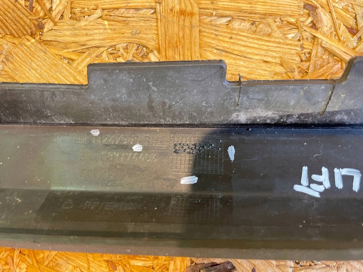 фото №10, Opel zafira b ii 2 рестайлінг 08-14 планка накладка бампера права перед передня