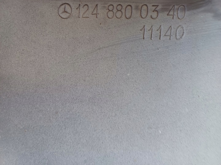 фото №9, Mercedes w124 84-93 бампер задний зад 1248800340