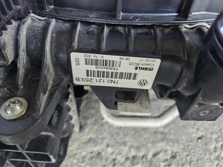 фото №11, Комплект радиатор вентиляторы vw sharan 7n рестайлинг seat alhambra рестайлинг 2015-