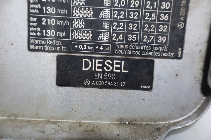 фото №4, Крышка заливка топлива mercedes s класс w220 c744