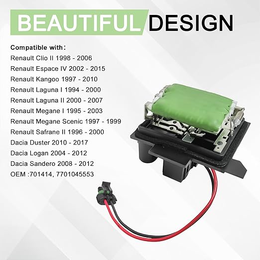 фото №9, Oem номер renault резистор нагревателя renault clio ii