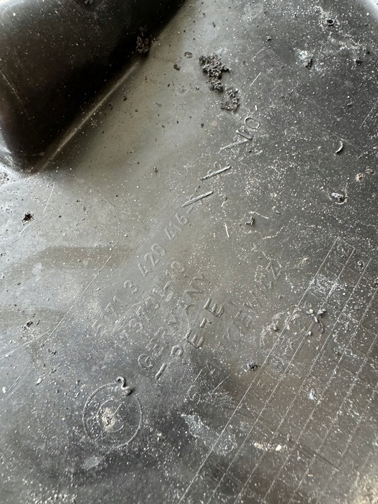 фото №7, Bmw x3 e83 захист ніша колеса підкрилок бризковик ліва сторона