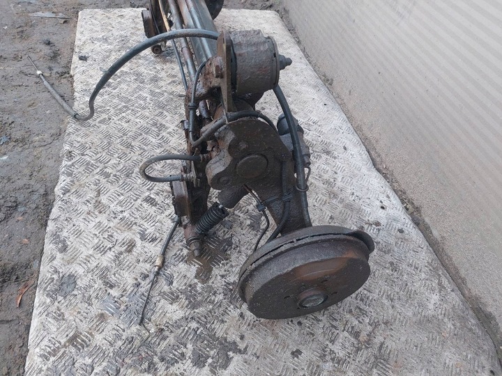 фото №3, Балка ось подвешивание зад барабаны citroen xsara picasso i fl 02-06r