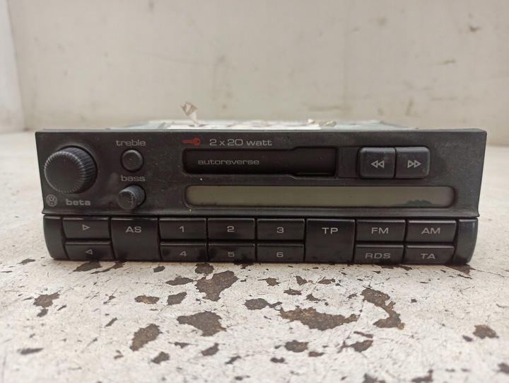 фото №1, Volkswagen golf iv vw beta радіо програвач 3b0035152