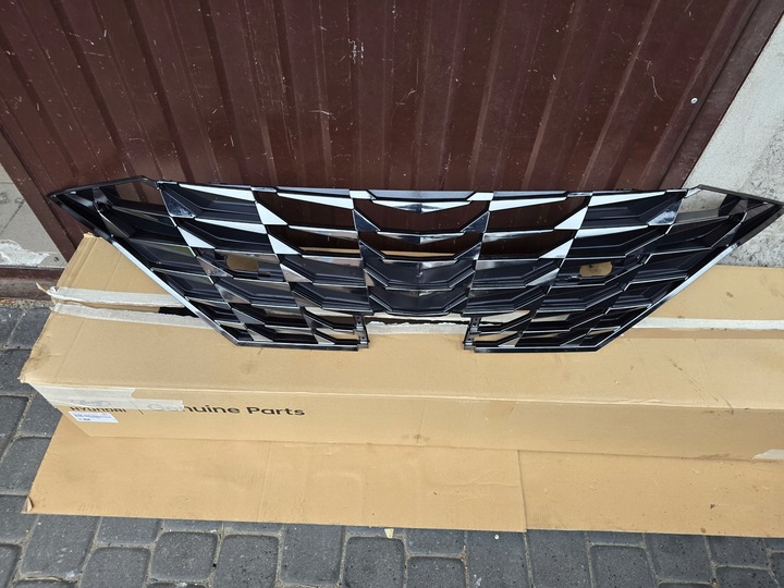 фото №1, Hyundai elantra vii 2021- решётка радиатора решётка бампера идеальная 86366-aa010
