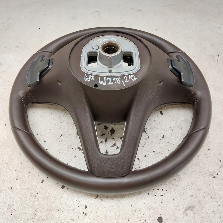 фото №11, Mercedes benz w212 w218 рестайлінг кермо шкіряний a0024606403