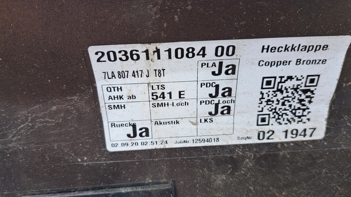 фото №11, Vw t6 t6.1 бампер зад 6x pdc nr3