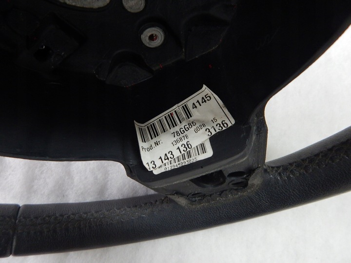 фото №10, Opel vectra c gts 02-05r. передний рестайлинг - руль кожа оригинал