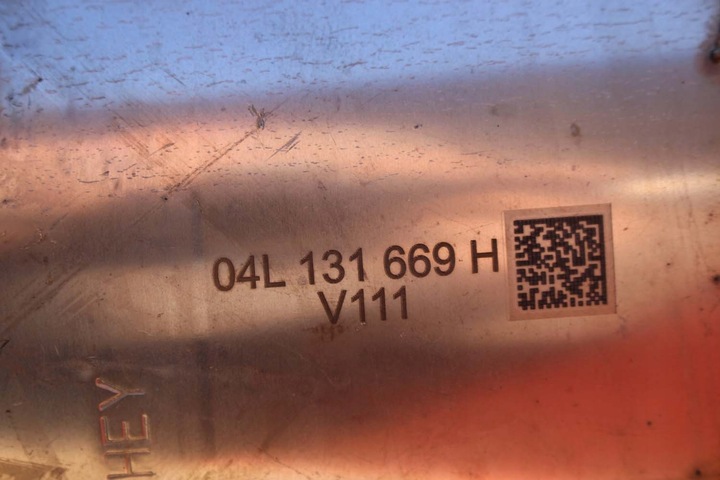 фото №10, Audi катализатор фильтр частиц твердых dpf 04l131669h 04l131765bp 04l131669