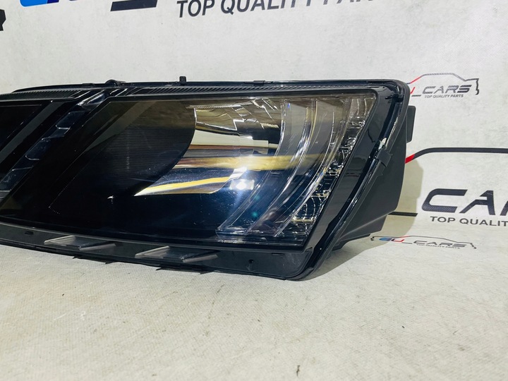 фото №3, Skoda octavia 3 iii рестайлінг ліва лампа перед ковпачки