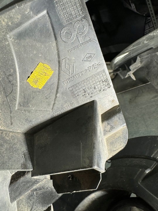 фото №10, Renault master iii кріплення галоген тримач праві 0001039146