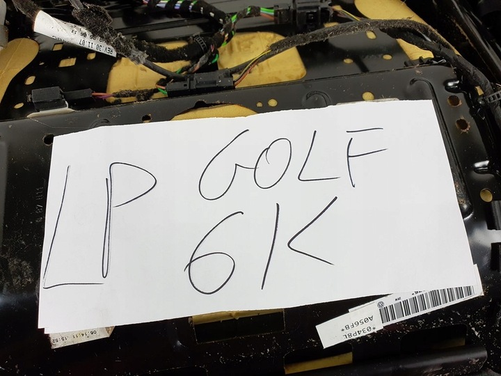 фото №9, Сиденье левый перед водителя vw golf vi универсал европа