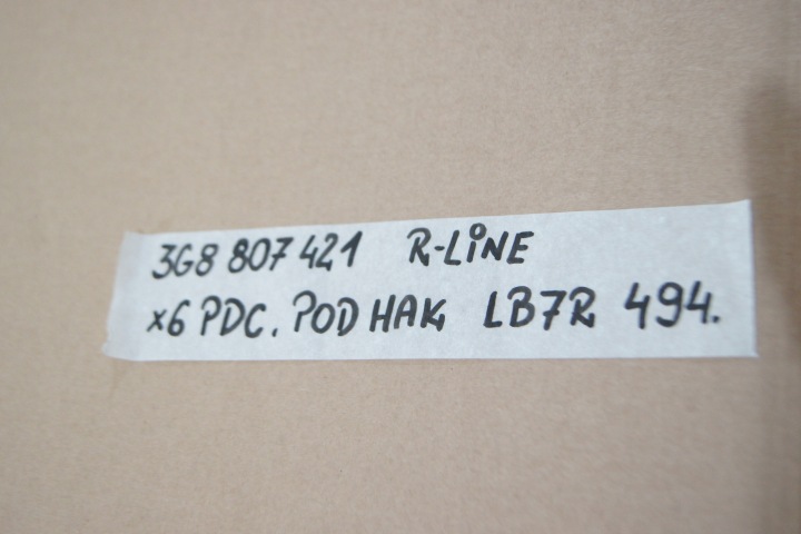 фото №11, Gd arteon r-line lb7r задний бампер 3g8807421
