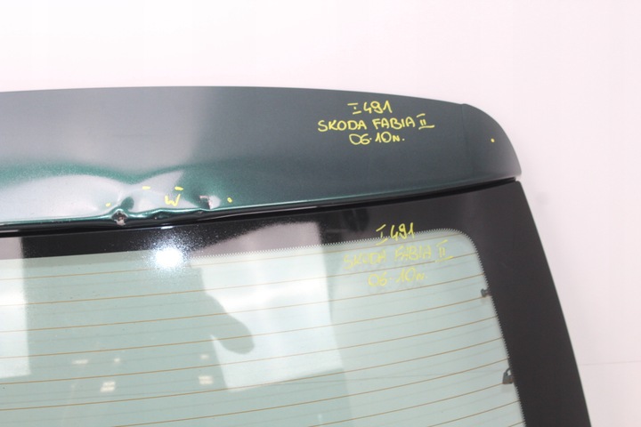 фото №8, Крышка багажника зад skoda fabia ii hb 06-10r lf6n