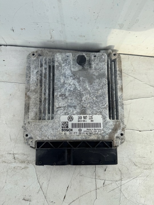 фото №1, Блок управления компьютер двигателя golf 5 v 2.0 tfsi 04-09r 1k0907115 - wawa