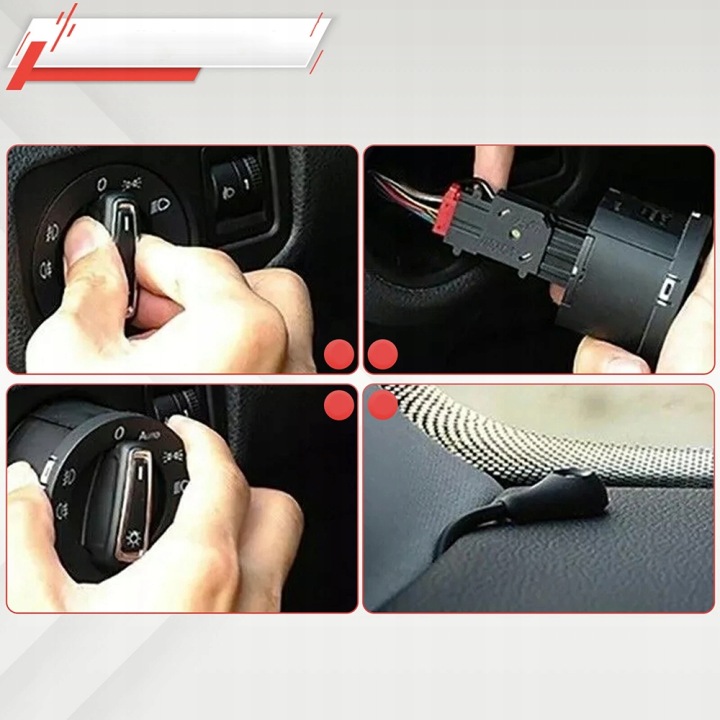 фото №12, Выключатель переключатель света авто vw golf v vi plus caddy touran eos seata