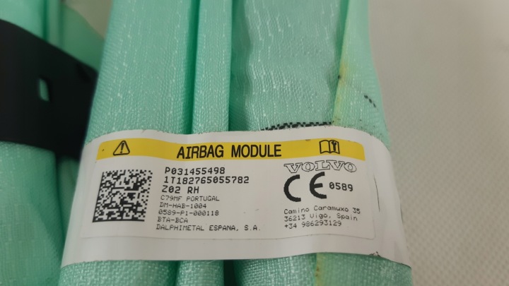 фото №6, Volvo v60 ii шторка подушка правое p031455498, 31455498