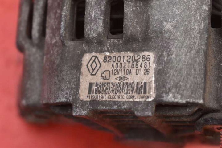 фото №7, Генератор тест 8200120286 renault clio 2 ii 1.5 dci 82 km 98-05
