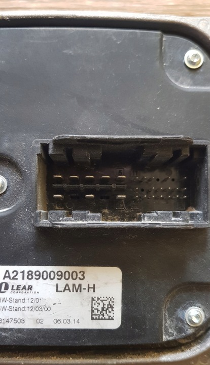 фото №2, Преобразователь ксенон модуль led a2189009003 mercedes