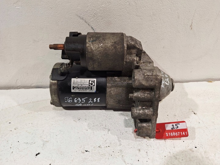 фото №1, Стартер 9663528880 citroen c4 picasso 1.6 hdi 06-