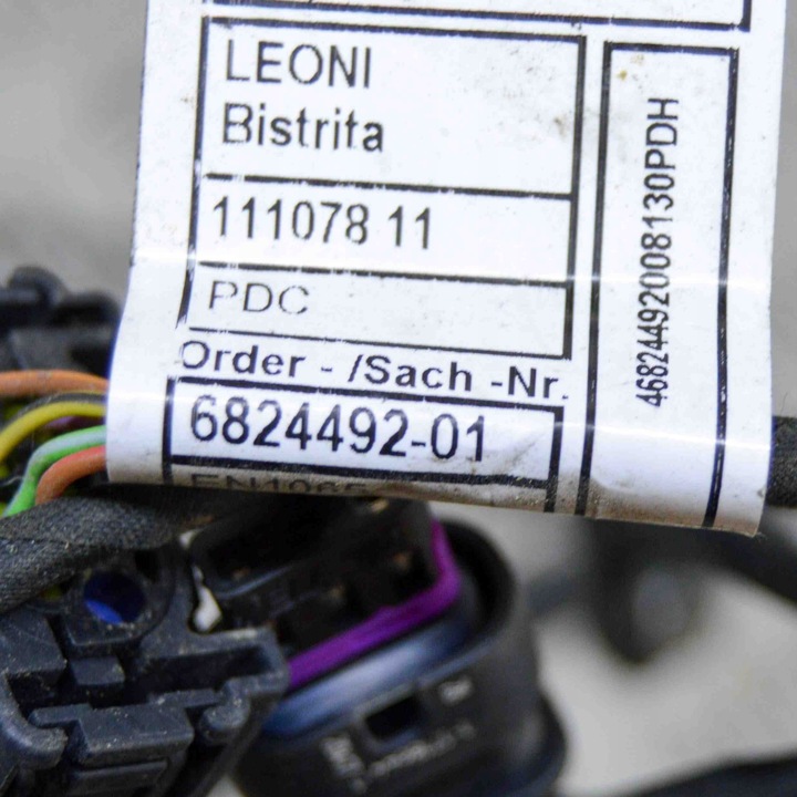 фото №7, Джгут tynych датчиків pdc bmw 5 touring g31 6824492 17406594 2.0l 140kw