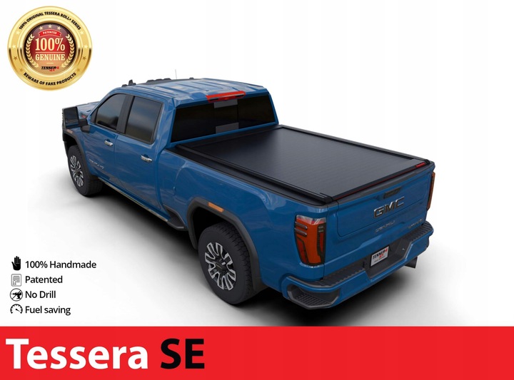 фото №9, Ролета алюминиевая chevrolet silverado gmc sierra 2500 3500 8,2' tessera se