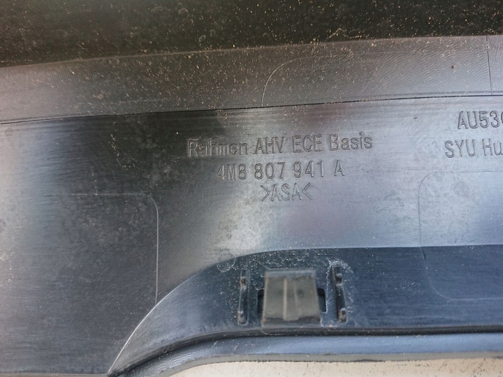 фото №9, Audi q8 4m8 диффузор бампер задний зад