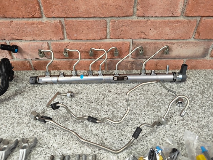 фото №10, Bmw f30 f10 f15 n57d30b 3.5d 313km система паливний форсунки насос друк