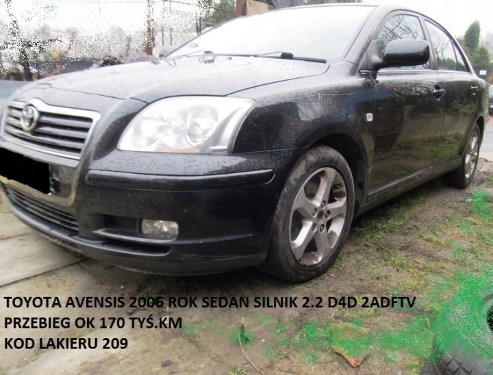фото №6, Toyota avensis ii t25 03- стекло лобовое перед i другие wart