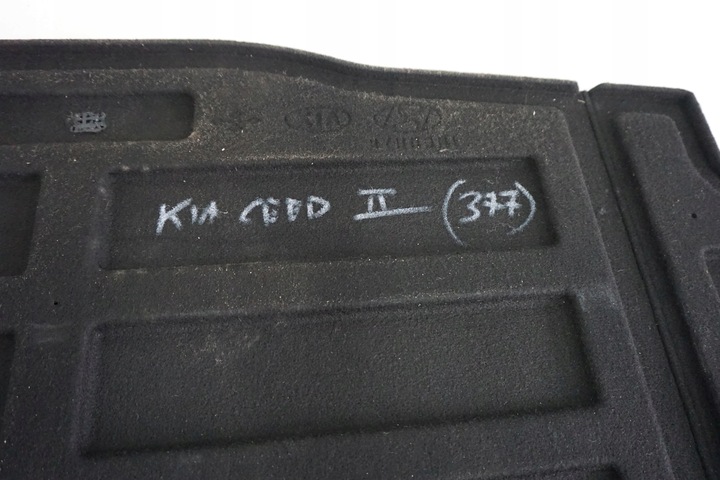 фото №3, Kia ceed ii jd полиця багажника килимок оббивка підлоги 2013рік