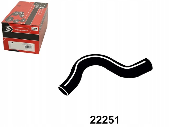 фото №1, Шланг радиатор верх volvo 850 c70 i s70 v70 i x