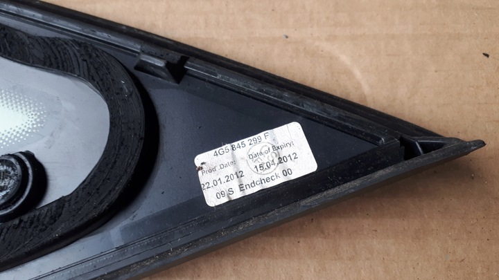 фото №10, A6 c7 4g скло кузовна ліва лівий зад sedan 11r