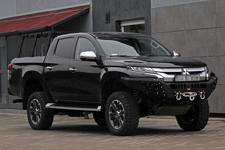 фото №16, Бампер переднє сталевий mitsubishi l200 2019+ more 4x4