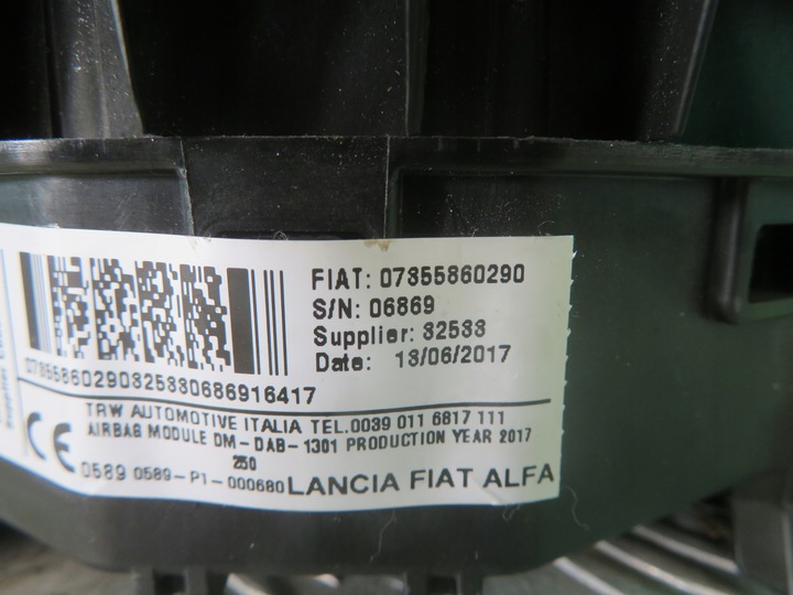 фото №10, Подушка безопасности подушка безопасности водителя peugeot boxer 17r рестайлинг