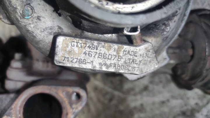 фото №10, Turbosprężarka alfa 147 156 fiat marea multipla stilo i 1.9 jtd 8v 46786078