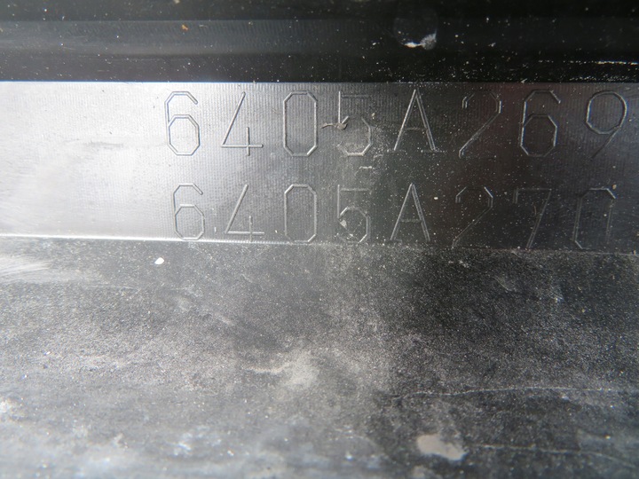 фото №16, Outlander рестайлинг 18- спойлер накладка бампер перед